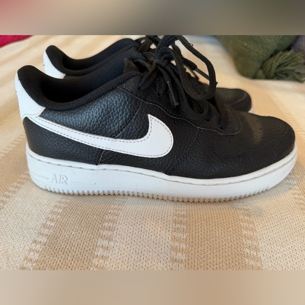 Nike Kids Black and White Air Sneakers